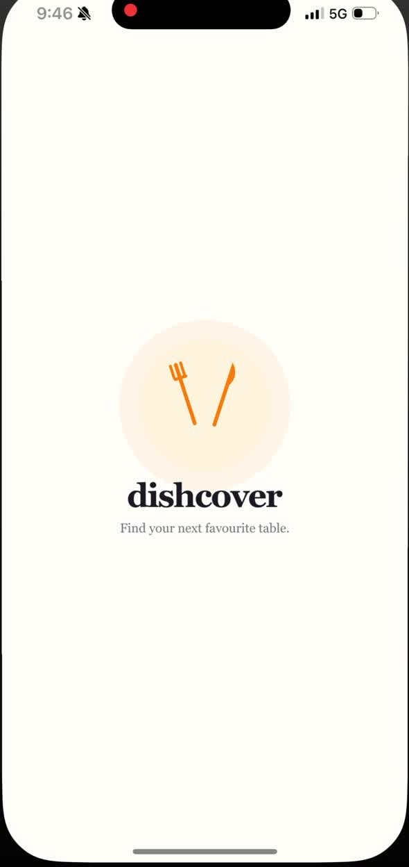 Splash screen